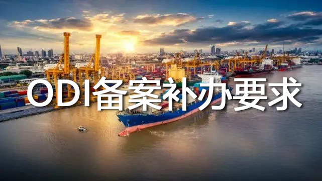 odi境外投資補辦